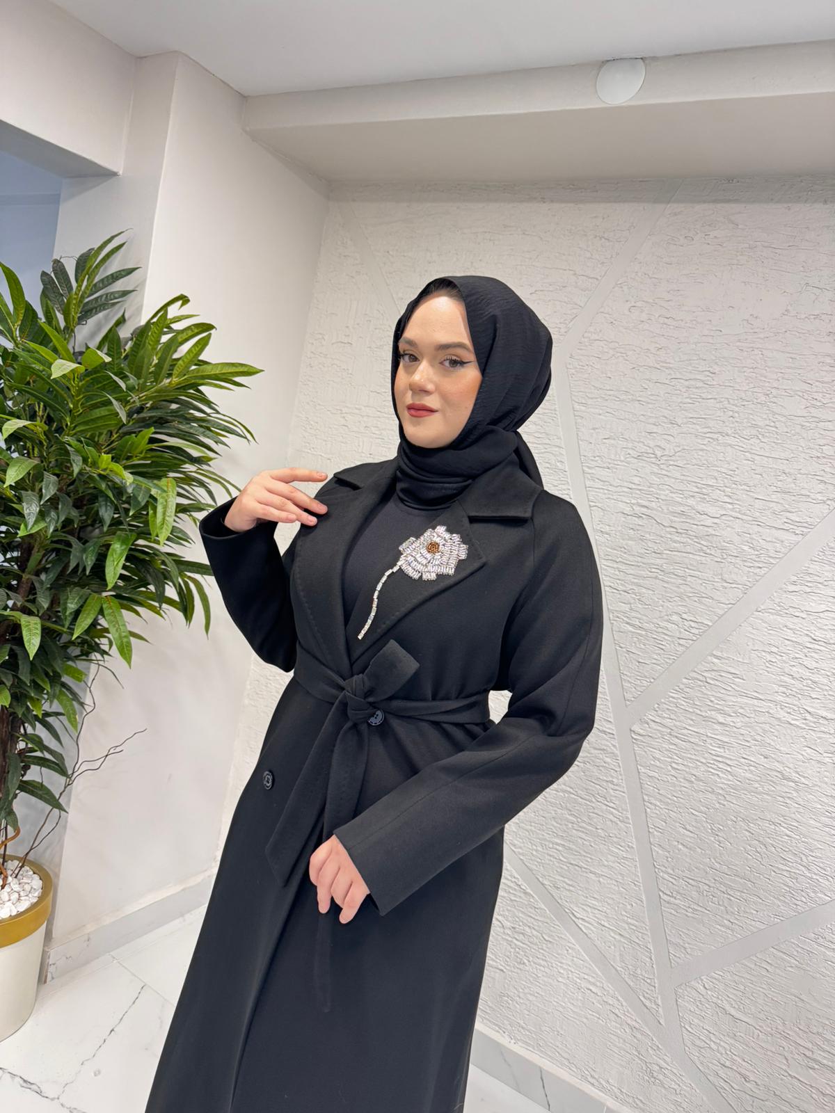 MISSEMRAMISS 5018 LUCE KAŞE KABAN SİYAH