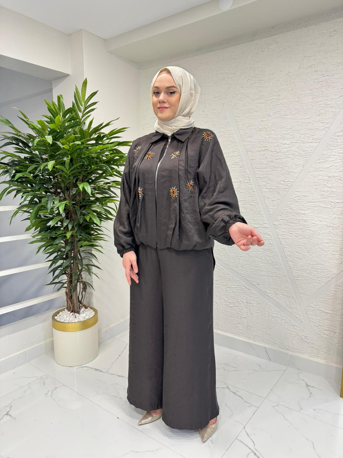 MISSEMRAMISS 5124 LUMIERE TAKIM KAHVERENGİ