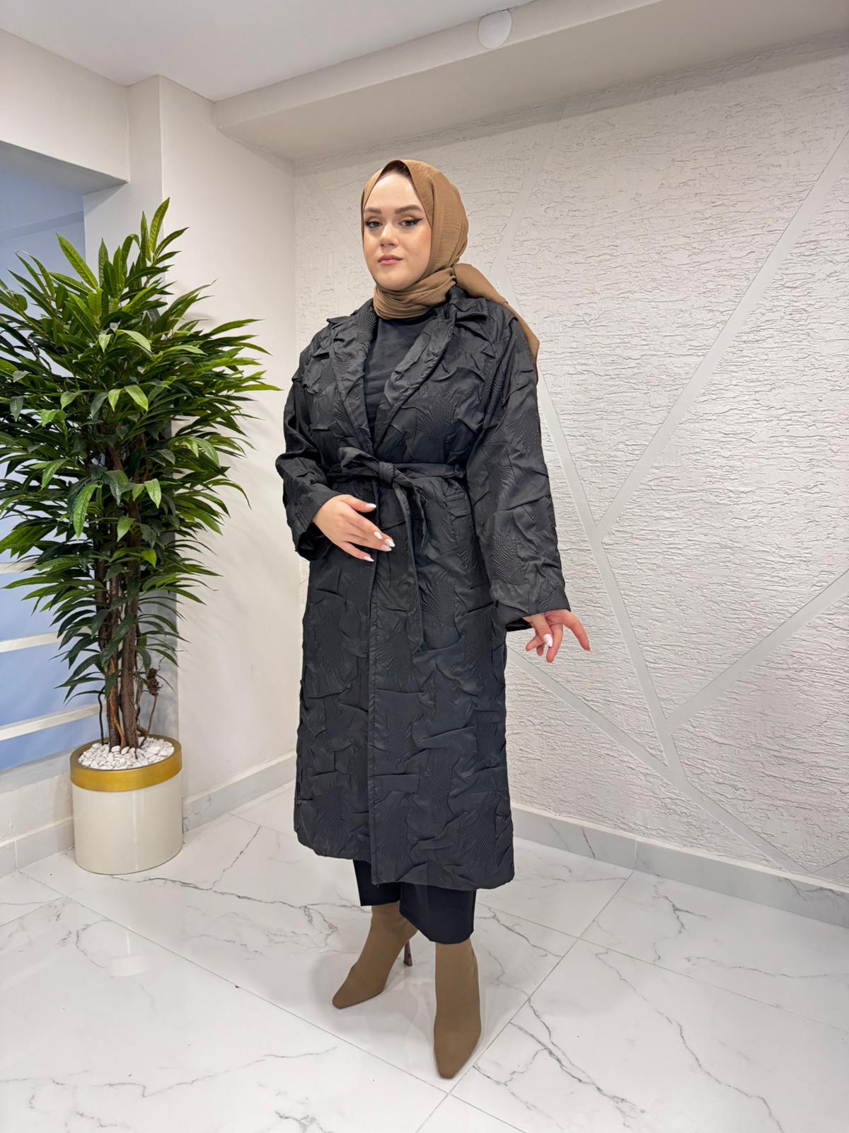 CEREMONY 6824 BELDEN KEMERLİ SANTAN KAP SİYAH