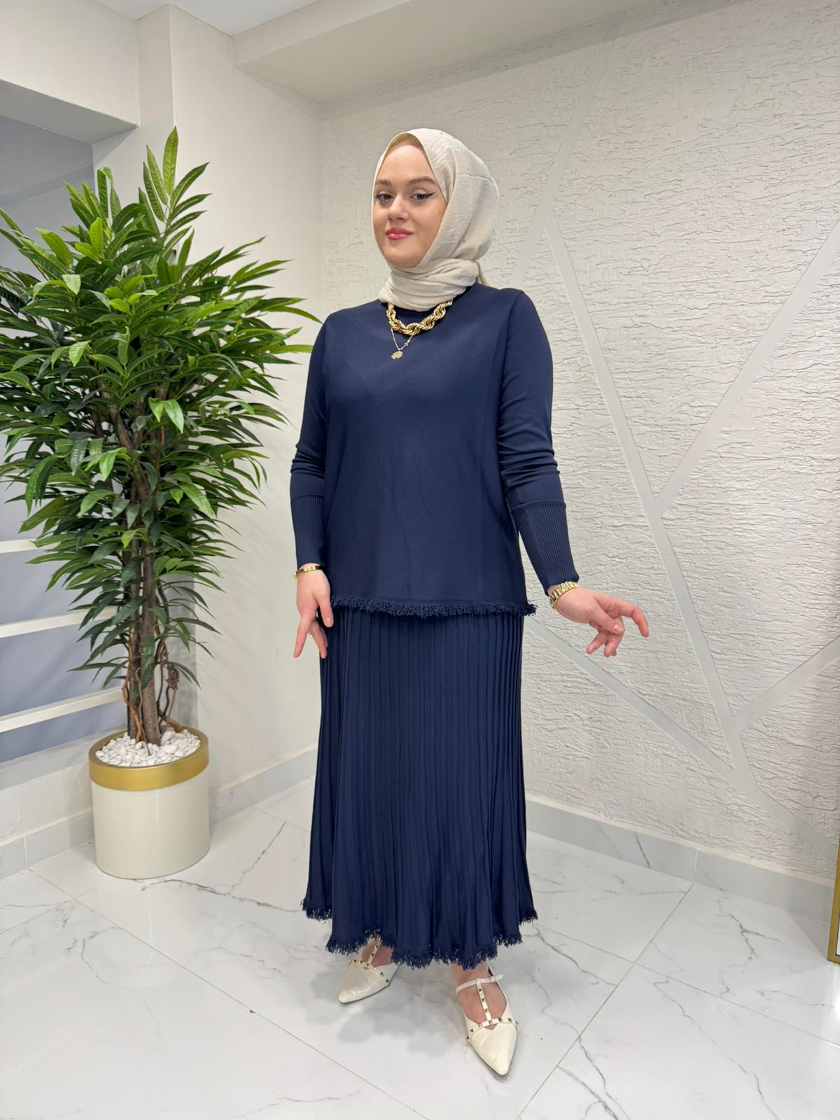 MİSSA MERSERİZE ANKA TAKIM LACİVERT