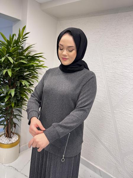 CLEMENCE 1329 RIO ETEKLİ TAKIM ANTRASİT