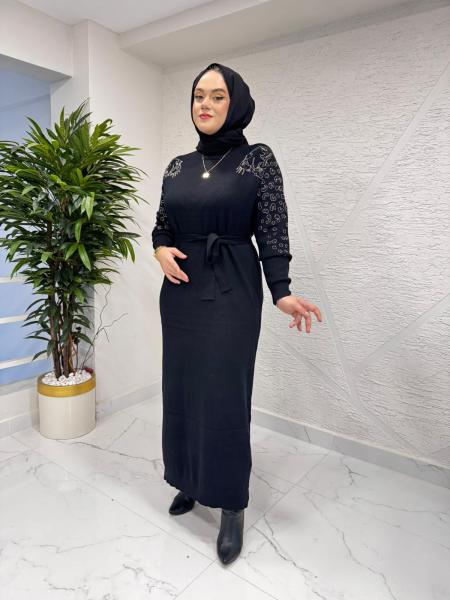 FUAT GÜRŞEN 4106 ELBİSE SİYAH