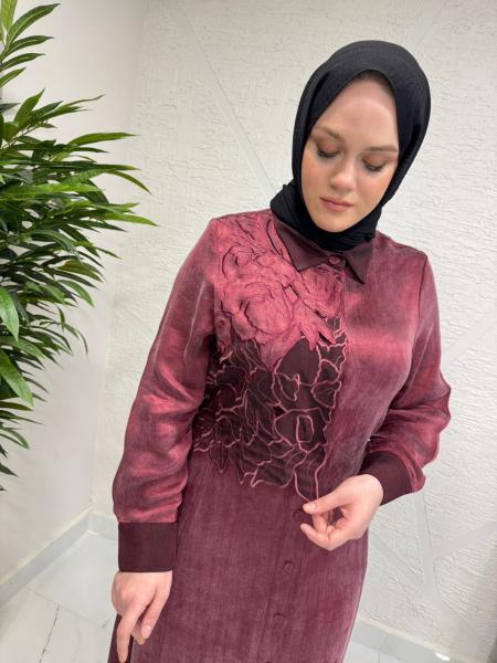 LISSMORE 6192 ELBİSE BORDO