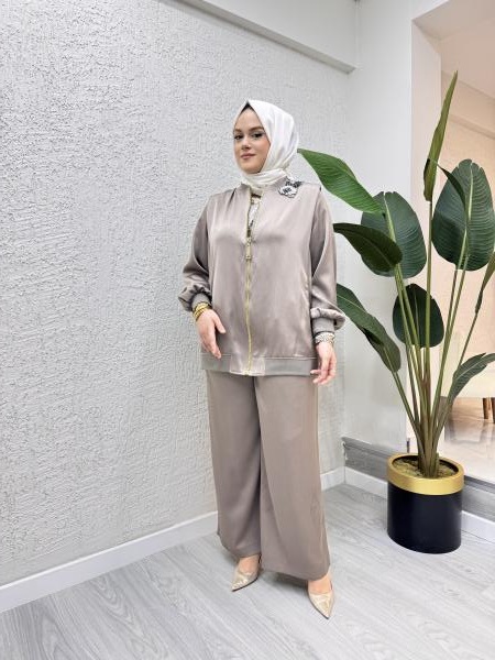 MISSEMRAMISS 4808 COMFORT STYLISH TAKIM VİZON
