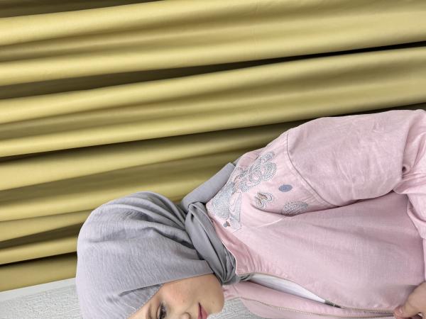 LİSA 5040 NAKIŞLI KETEN CEKET PEMBE